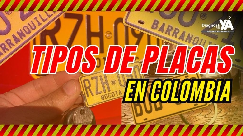 Placas Vehiculares en Colombia